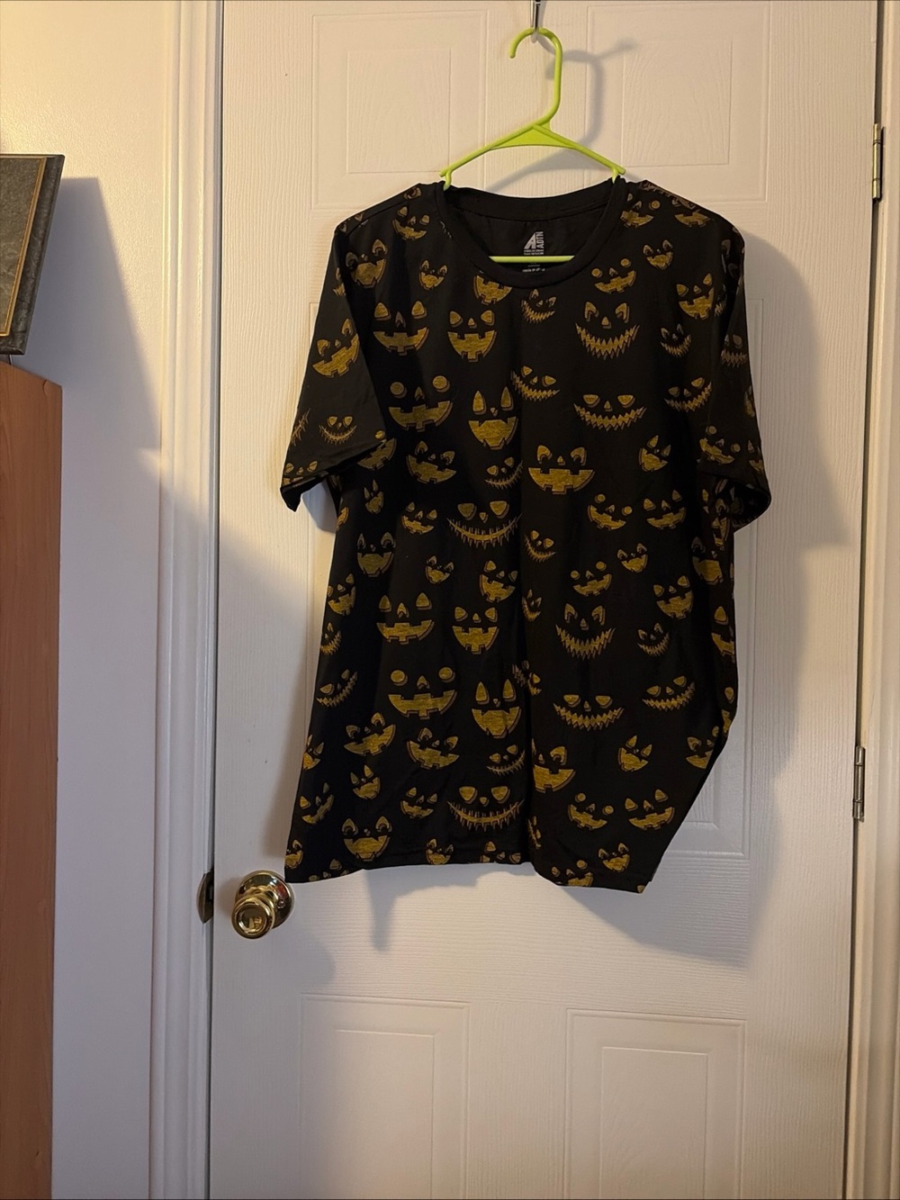 Halloween Jack O Lantern All Over Print Men's Large Shirt